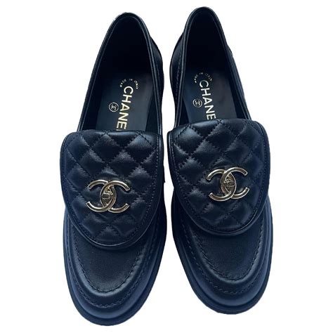 chanel moccasins for sale